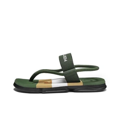 Bull Thunder Вязаные тканевые шлепанцы для мужчин устойчивые к запахам