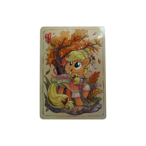 KAYOU Мой маленький пони Объем 7 OF Яркий Moon Bag Эпплджек SGR Карта IP Аниме Карточки 1 шт