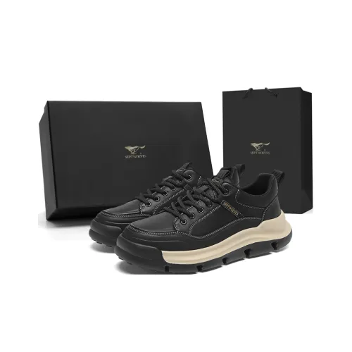 SEPTWOLVES Низкий топ Повседневная обувь Мужская Черный