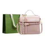 Розовый + украшение + сумка для покупок