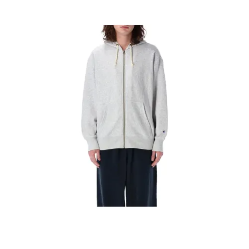 Champion Gray Men's Sweatshirts Чемпион Серый Мужские Толстовки