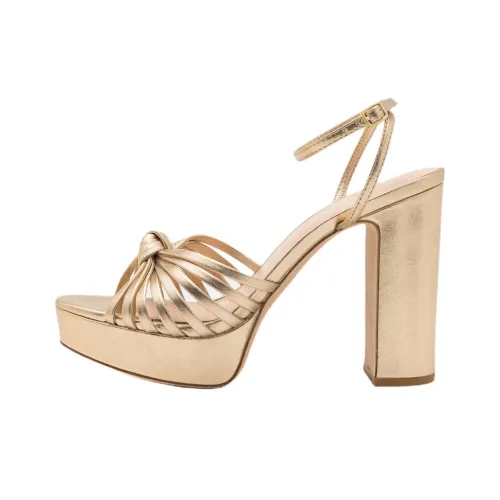 Loeffler Randall One Sandals с ремешком 12 см женские золотые