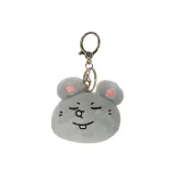 Подвеска в форме головы крысы - закрытые глаза - версия 10 см