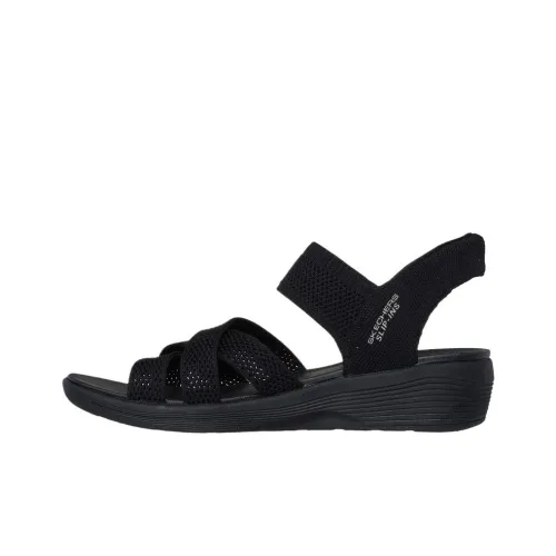 Skechers Arya one Ремень Сандалии Черные Женские