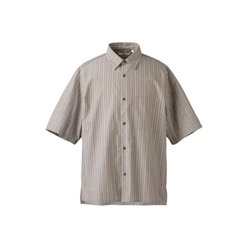 UNIQLO x Clare Waight Keller C Collection SS25 Рубашка Унисекс Кофе