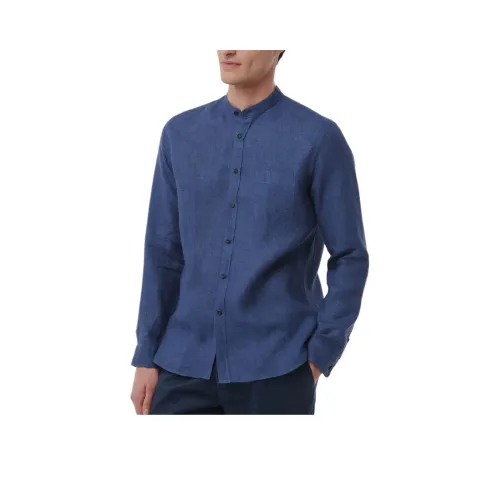 XACUS SS24 Рубашка Мужская Темно-синяя