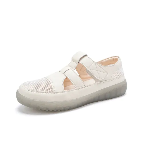 Сандалии Reivanti в римском стиле Женские Бежевые