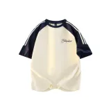 Темно-синий & Абрикос