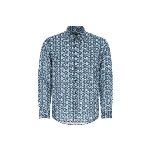 VILEBREQUIN Blue Мужские Рубашки