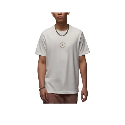 Jordan Flight EssentialsBRAND T Рубашка Мужская Парусный Белый