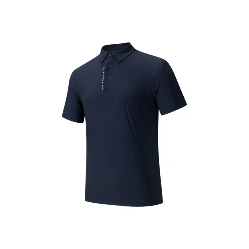 ANTA Variety Тренировки Коллекция Поло Мужское Полночный синий