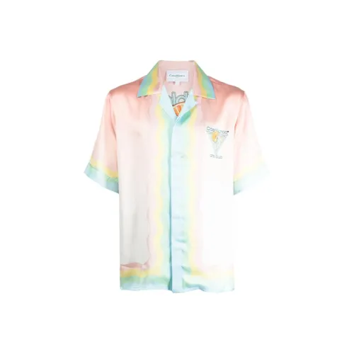 CASABLANCA Розовые Мужские Рубашки