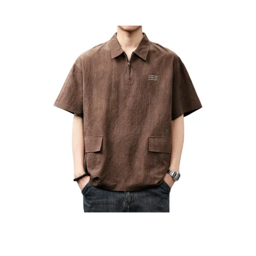 GUISE Лето Поло Свободный крой Унисекс