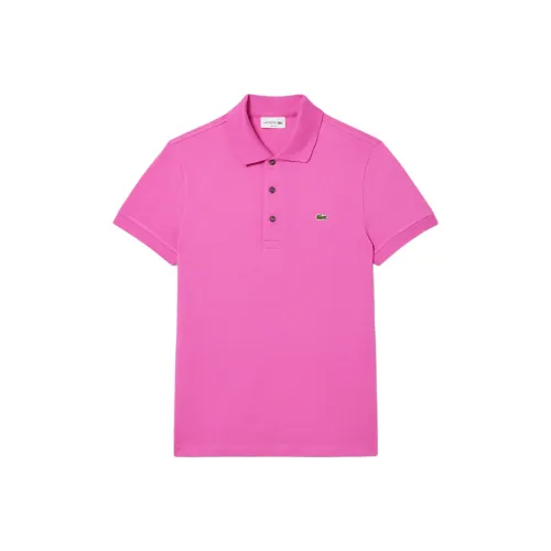 LACOSTE Collaboration Мужская Поло Розовая