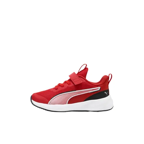 PUMA Flyer Low Топ Детские кроссовки для тренировок Красный Children Возраст 3-7 лет