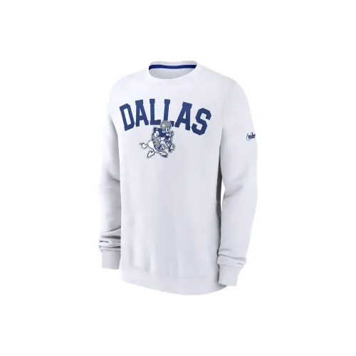 nike Dallas Cowboys Athletic Команда Толстовка Dallas Denim Мужской Белый