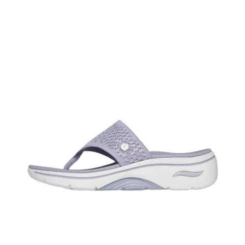 Skechers GO walk Arch Fit 2,0 Противоскользящие шлепанцы для женщин фиолетовые