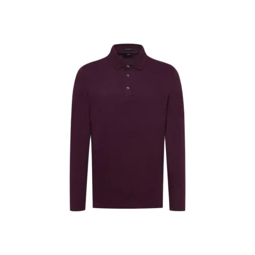 Hugo Boss Поло Мужское Фиолетовое