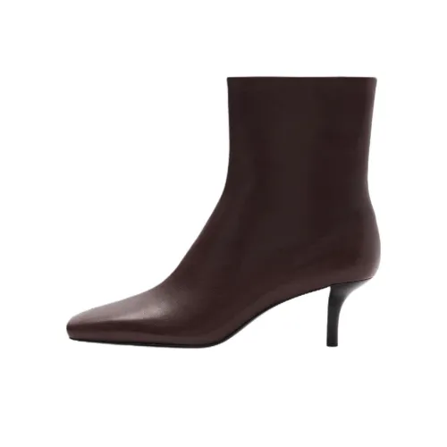 MANGO Botines 4,4CM Женские Коричневый