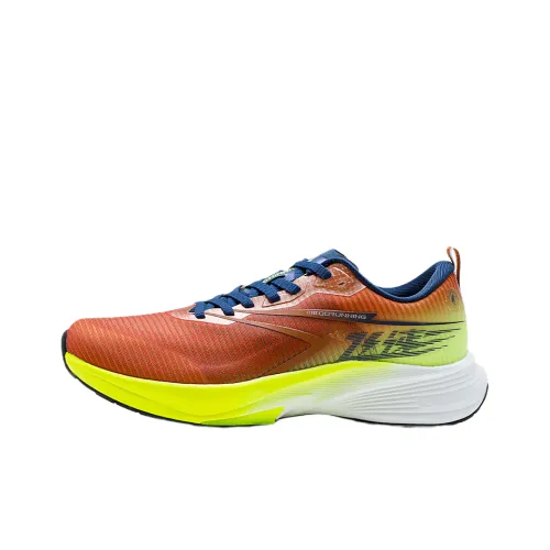 QIAODAN Rapid 2,0 Амортизаторы Slip-resistant устойчивые к истиранию Низкий топ Спринт Повседневные Беговые кроссовки Мужские