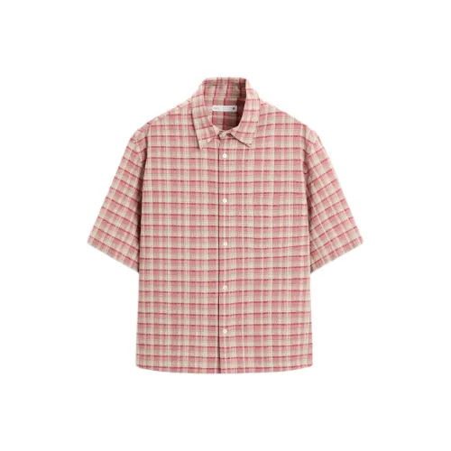 ZARA Розовые Мужские Рубашки