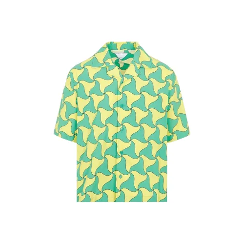 Bottega Veneta Зеленые Мужские Рубашки