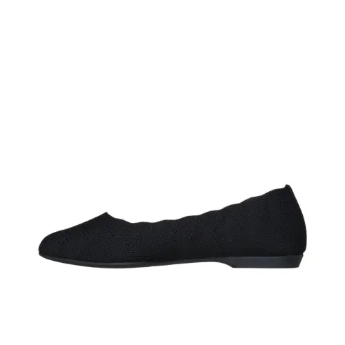 Skechers Cleo Женские повседневные туфли Черный Женские