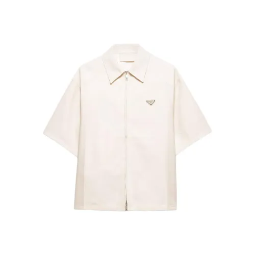 PRADA Белые Мужские Рубашки