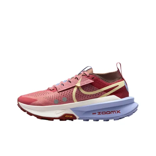 Nike Zegama Trail 2 Low Топ Беговые кроссовки Женские Красный