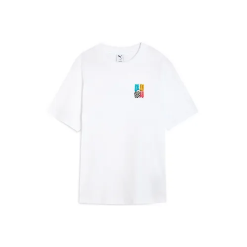 PUMA Белая Мужская Футболка