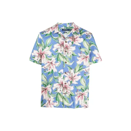 Polo Ralph Lauren SS23 Рубашка Мужская Синяя