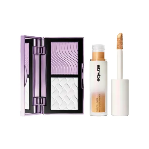 MAC Два Тон Фильтр Мед Пудра Компактный Румяна Набор Макияжа Прозрачный Осветляющий Тон Кожи