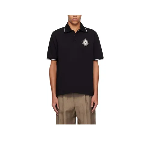 AMIRI Мужская черная поло