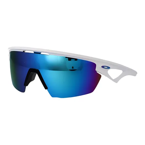 Oakley Injection Нерегулярная форма Солнцезащитные очки Унисекс Матовый белый