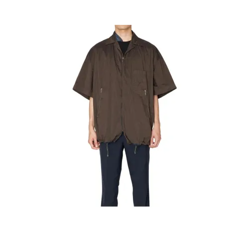 KOLOR Коричневый Мужские Рубашки