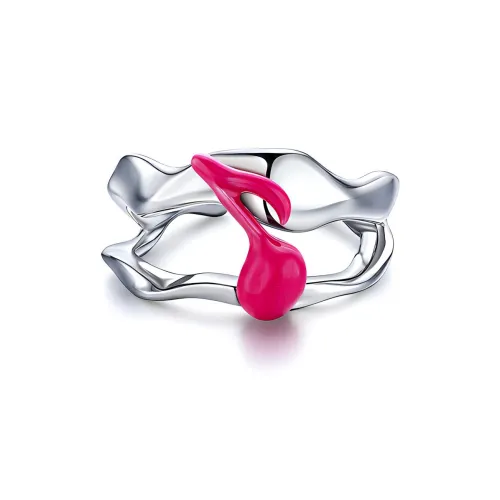 Glam Ever Сплав Кольца Серебряные Женские