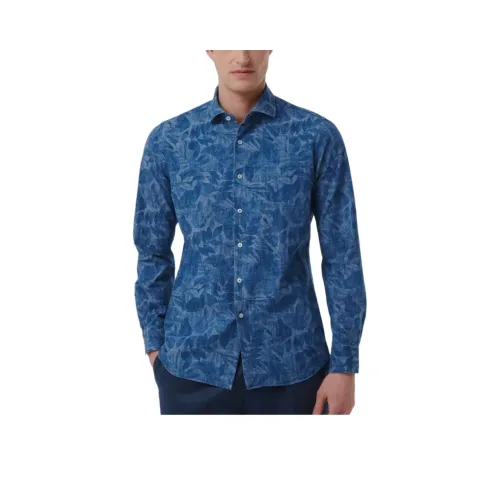 XACUS Blue Men's Shirts XACUS Синий Мужские Рубашки