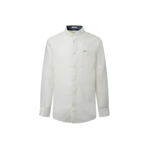 Pepe Jeans Белые Мужские Рубашки