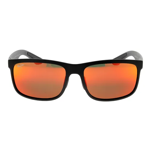 Maui Jim Нерегулярная форма Солнцезащитные очки Унисекс Черный