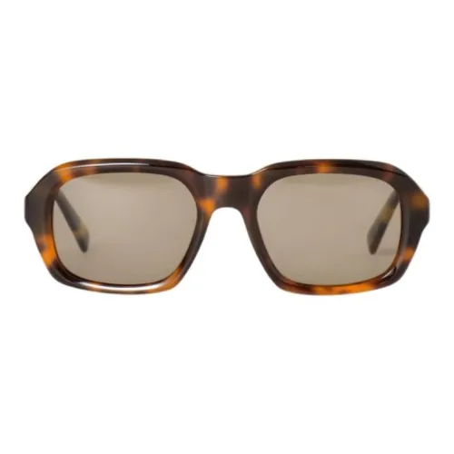 COS Квадратные Солнцезащитные очки Мужские Черепаховый цвет