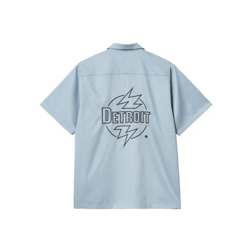 Carhartt WIP SS24 S S Ablaze Рубашка Унисекс Пыльно-синий