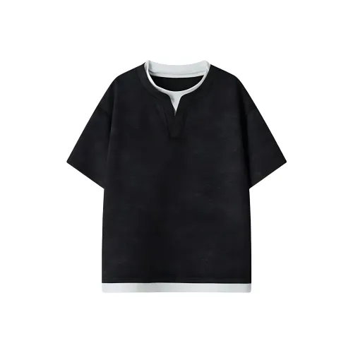 MARK WAFFLE T-Shirt Унисекс Черный