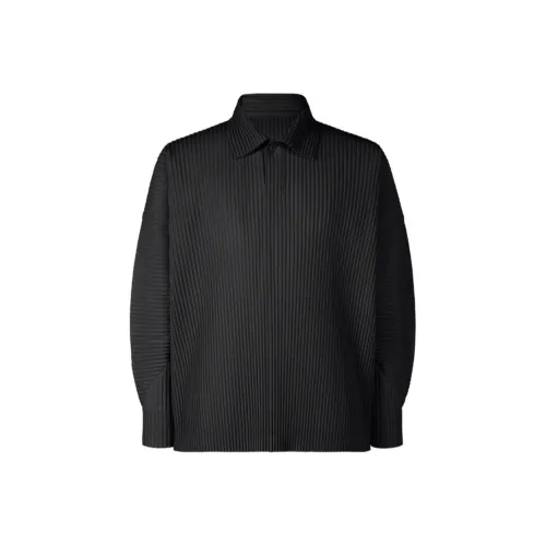 ISSEY MIYAKE Мужская черная поло