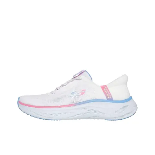 Skechers Skech Cloud Low Топ Беговые кроссовки Женские Белые