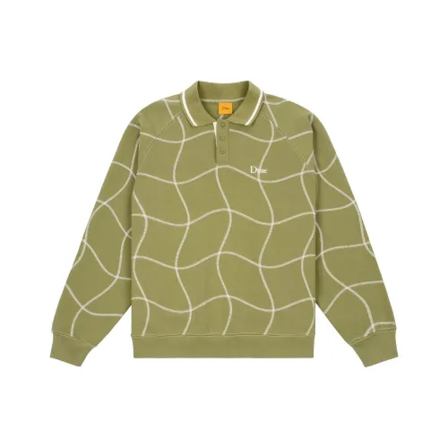 Dime MTL SS24 Поло Унисекс Лесной мшистый