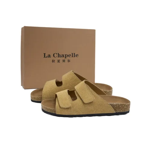 La Chapelle Slip-resistant Abrasion-resistant Quiet Slippers Women's Ла Шапель Противоскользящие Устойчивые к истиранию Тихие Слипоны Женские