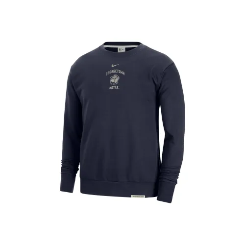 Nike Georgetown Стандартный Issue Толстовка Мужской Морской Синий