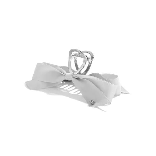 TZT Satin Заколки для волос Женские Светло-серый