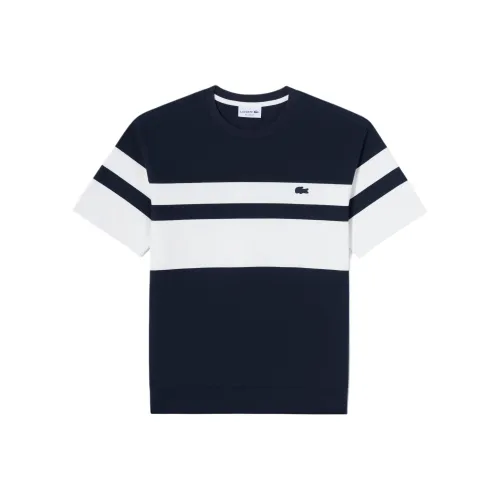 LACOSTE Collaboration Темно-синие Мужские T-рубашки