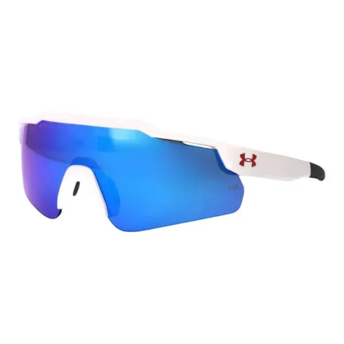 Under Armour Ацетат Нерегулярная форма Солнцезащитные очки Мужской Белый